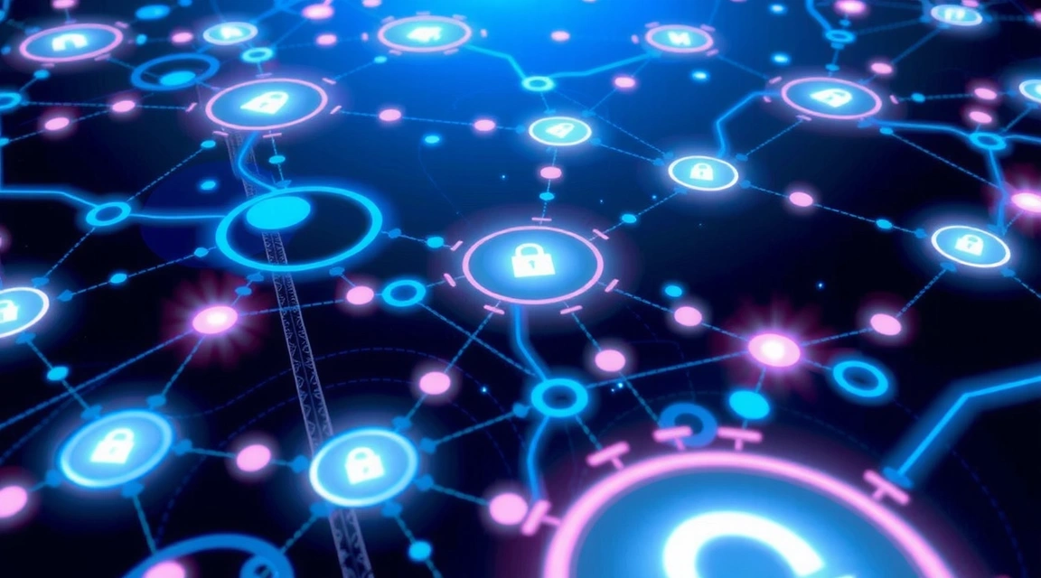 Interconnected network of digital data streams with secure nodes